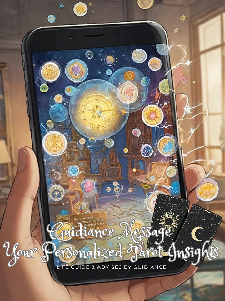 Guidiance Messages: Your Personalized Tarot Insights | 1 Question Voice Notes or Text Notes product image (1)
