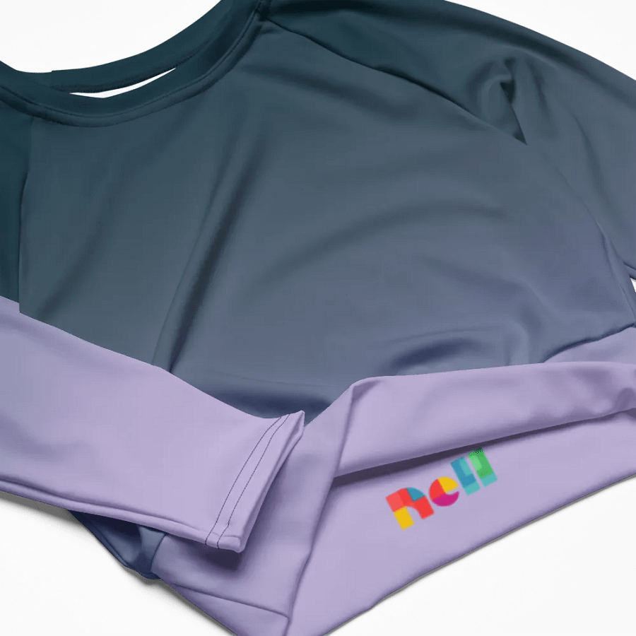 EcoChic All-Over Crop Top product image (4)