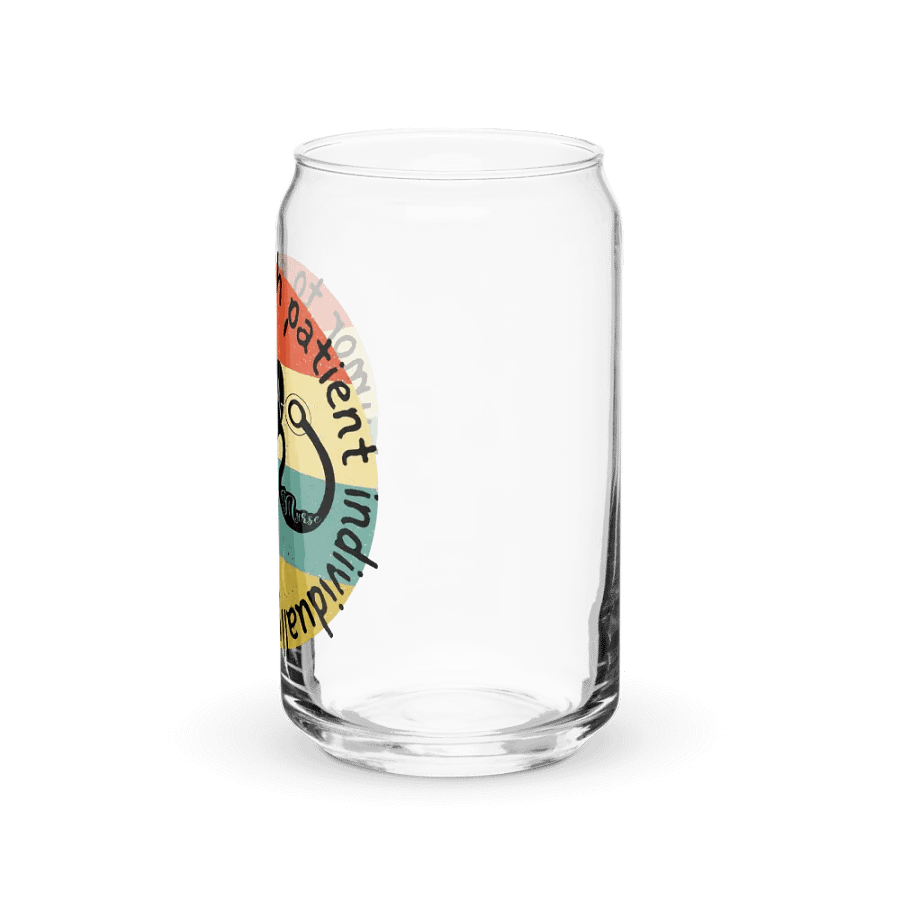 Bringing humor to each patient individually Can Glass product image (7)