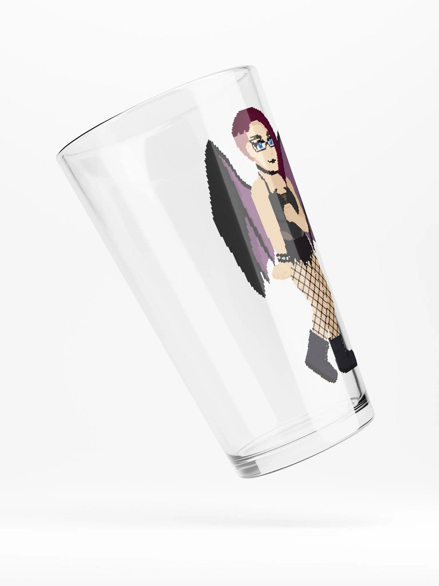 Harbingerofbeth Avatar Pint Glass designed by Cassafrassarole product image (4)