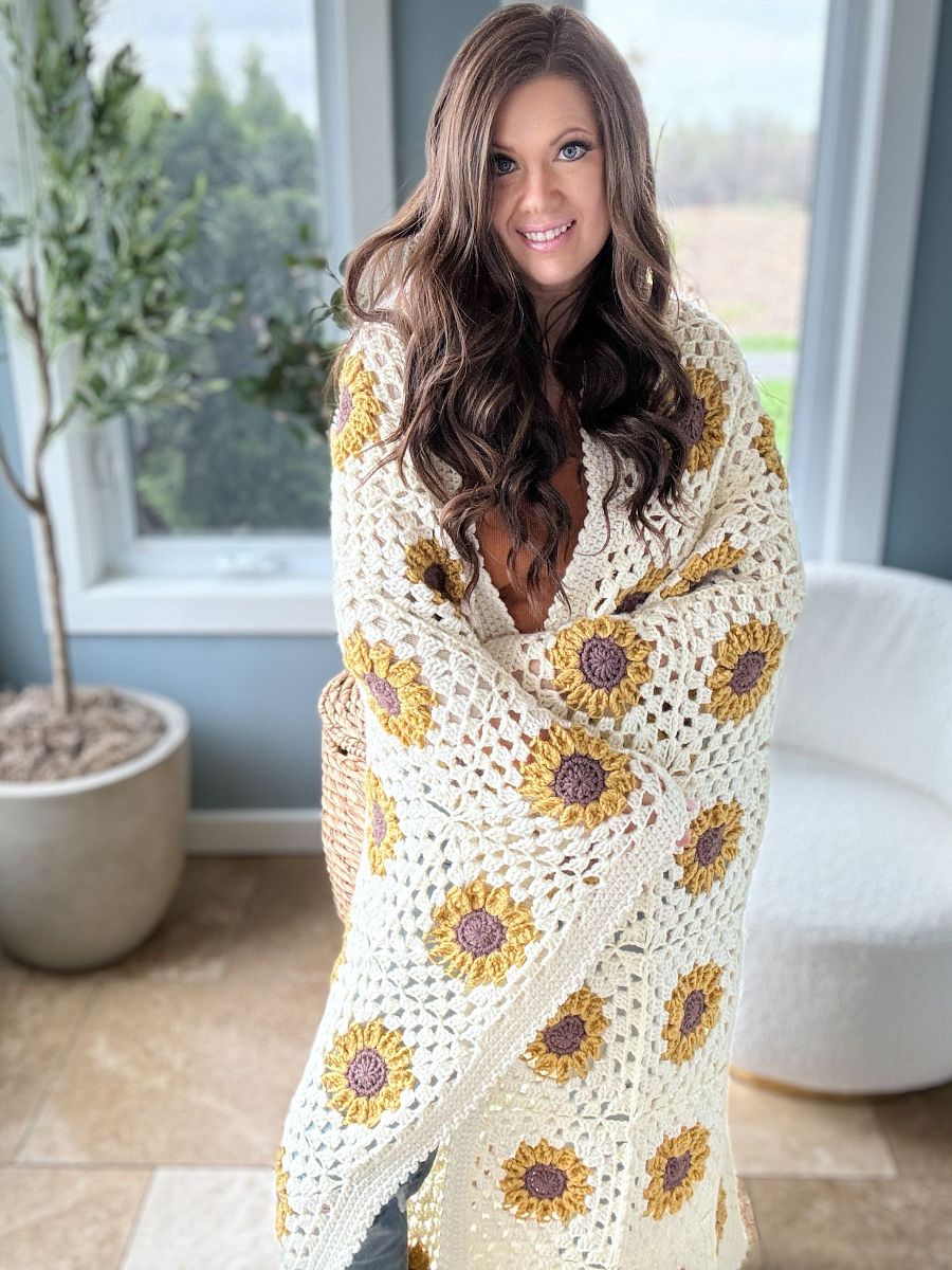 Summer Sunshine Blanket Crochet Pattern product image (5)