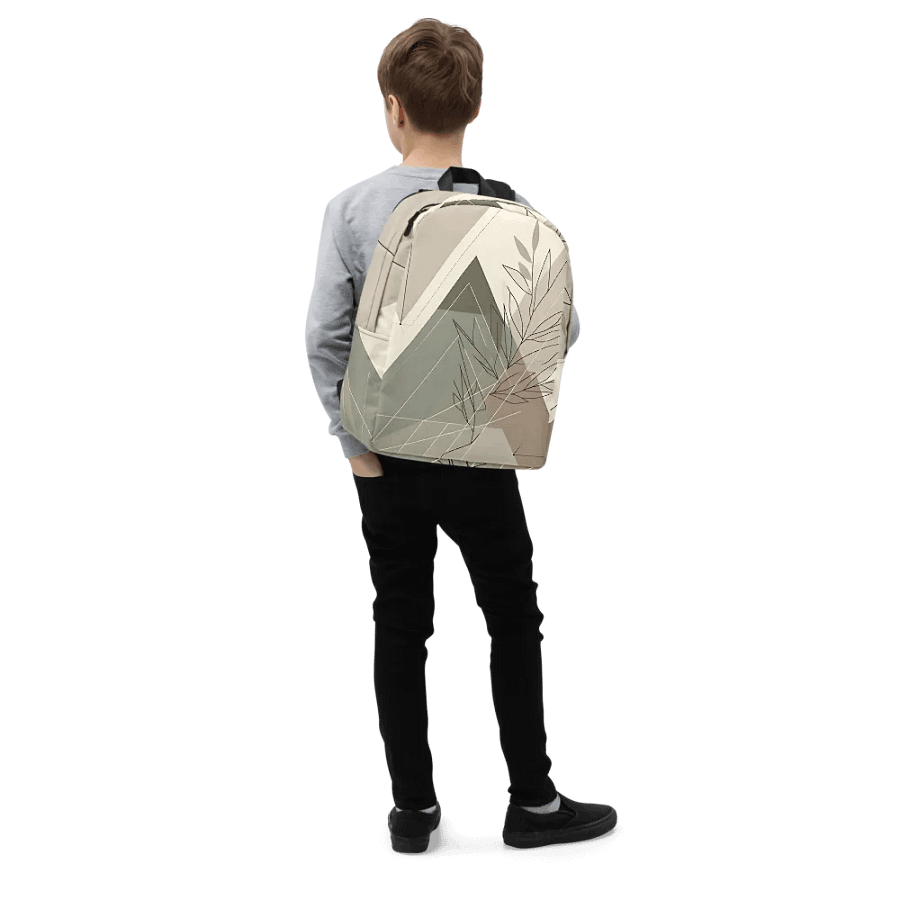 Leafline Elegance Minimalist Backpack product image (12)