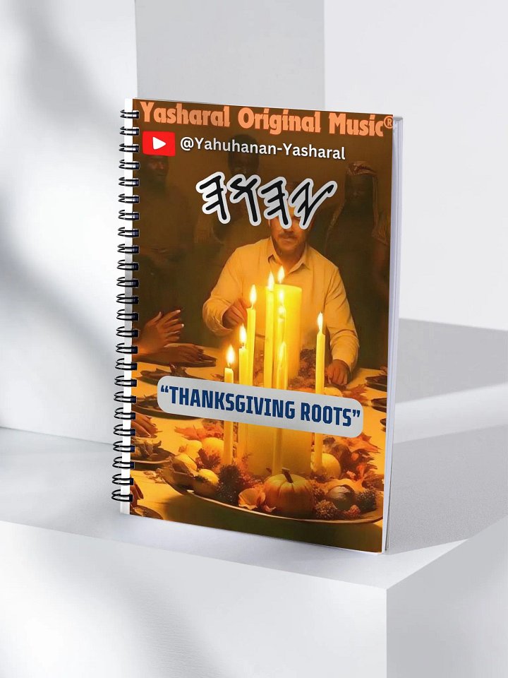 Yasharal Original Music: Thanksgiving Roots Notebook product image (2)