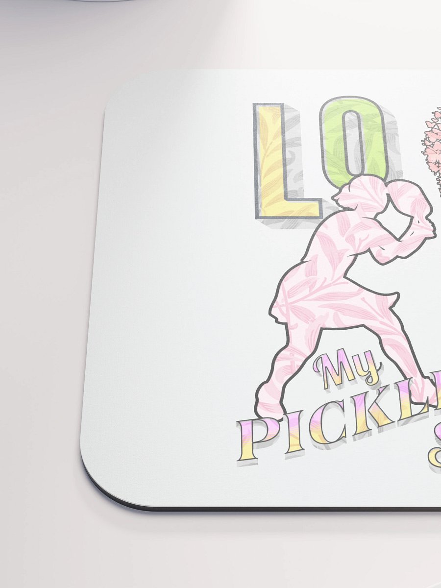 Love My Pickleball Season Female Mouse Pad product image (6)