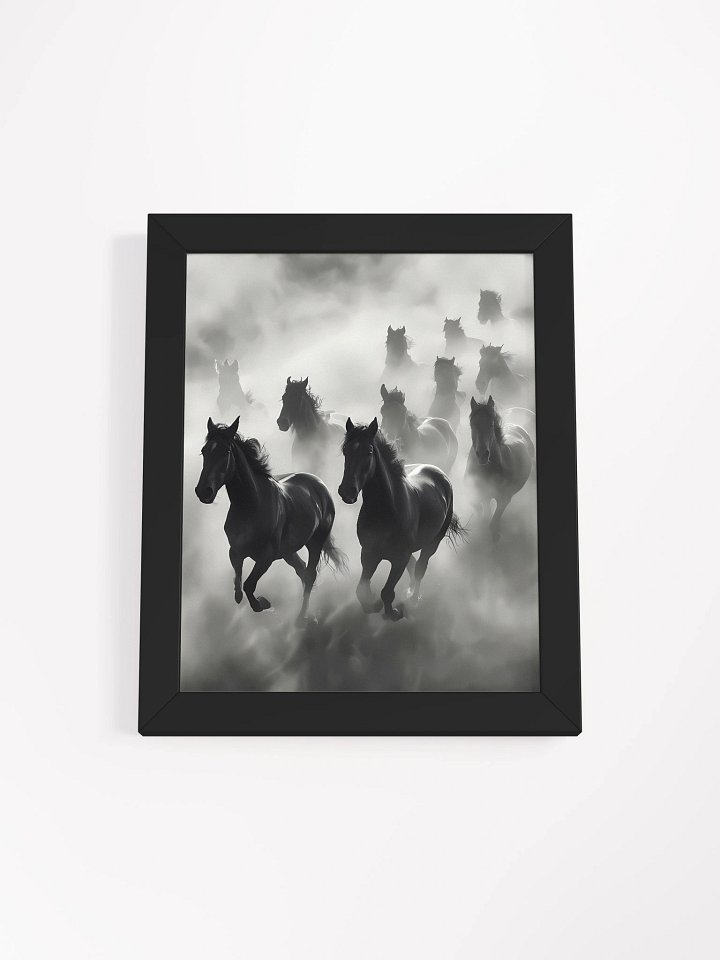 Misty Equine Elegance Framed Poster product image (2)