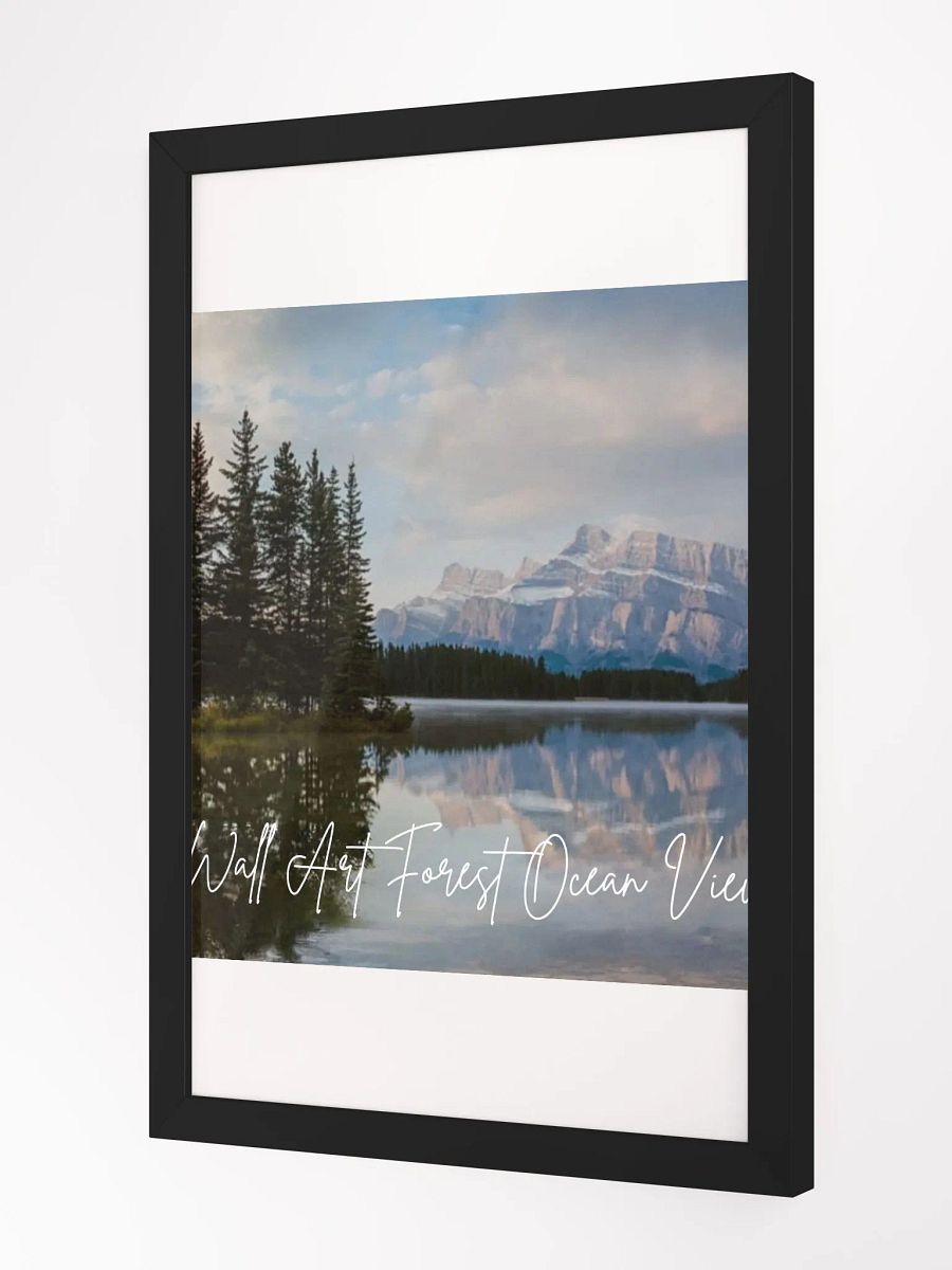 Ocean View Framed High-Quality Matte Poster (in) product image (2)