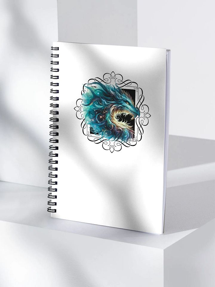 Ethereal Aqua Dragon Notebook product image (1)