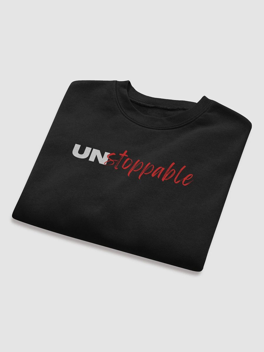 Unstoppable Script Fleece Crop Sweatshirt product image (7)