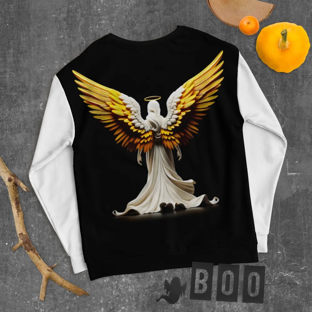 Angel and Cross - All-Over Unisex Sweatshirt #3 product image (8)