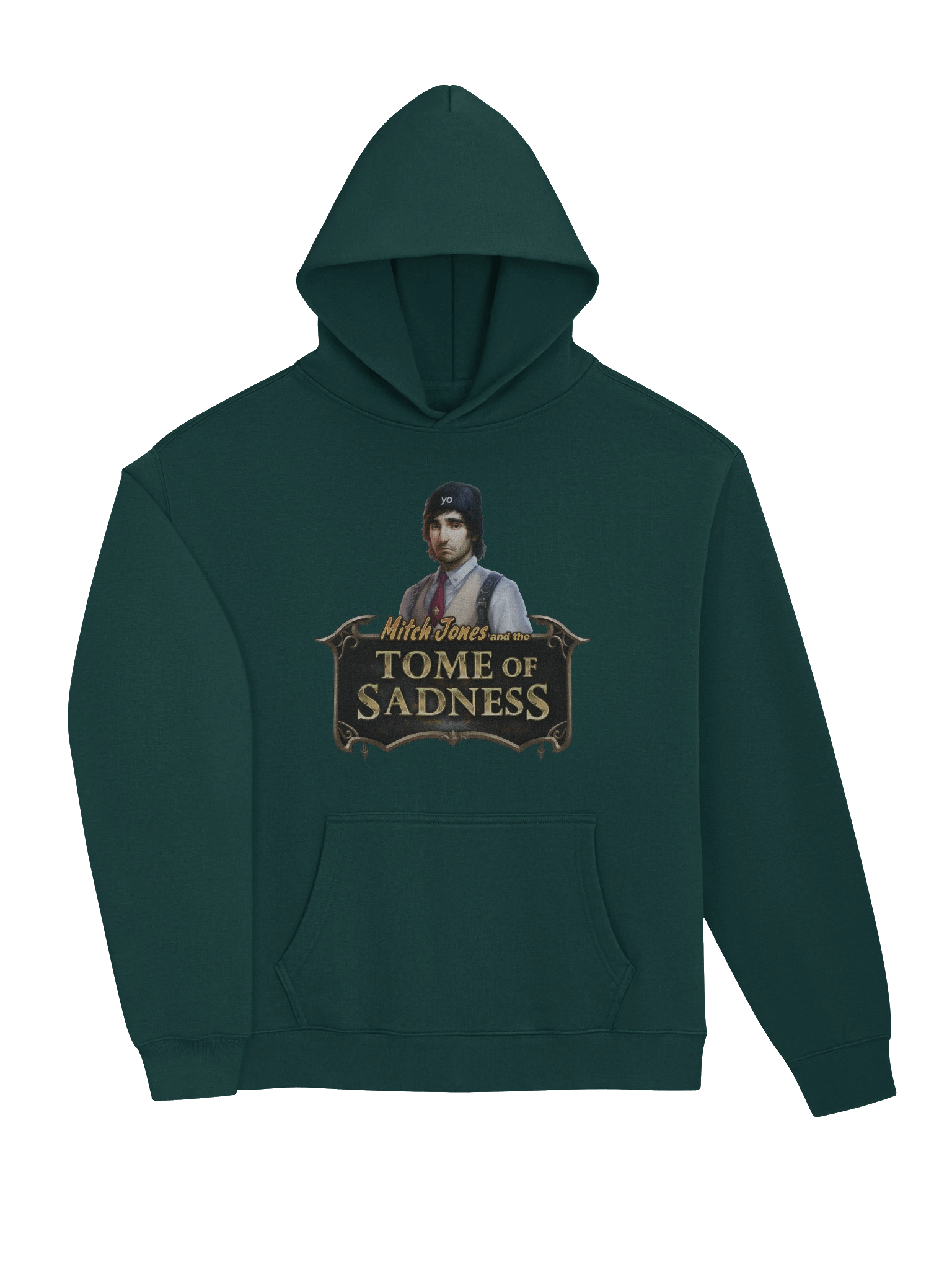 Tome of Sadness Hoodie (Green) product image (3)