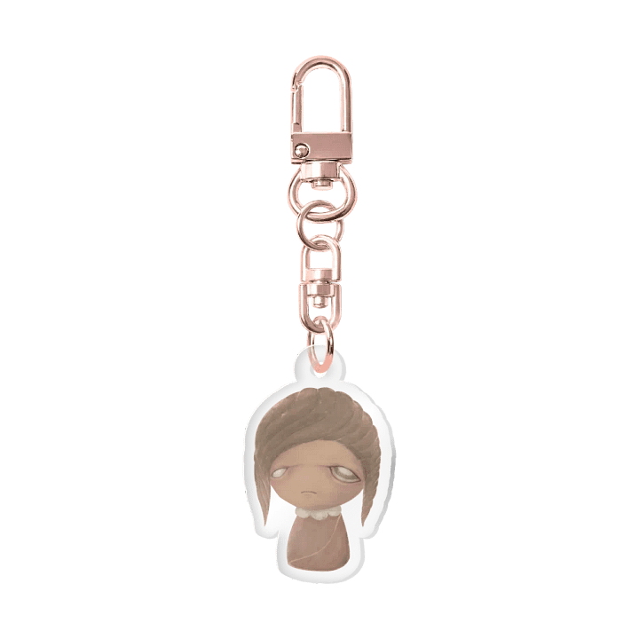 PoPoPoppy head - AAA, Acrylic key ring product image (1)