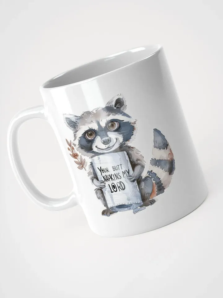 Playful Raccoon Butt Napkins Mug product image (11)