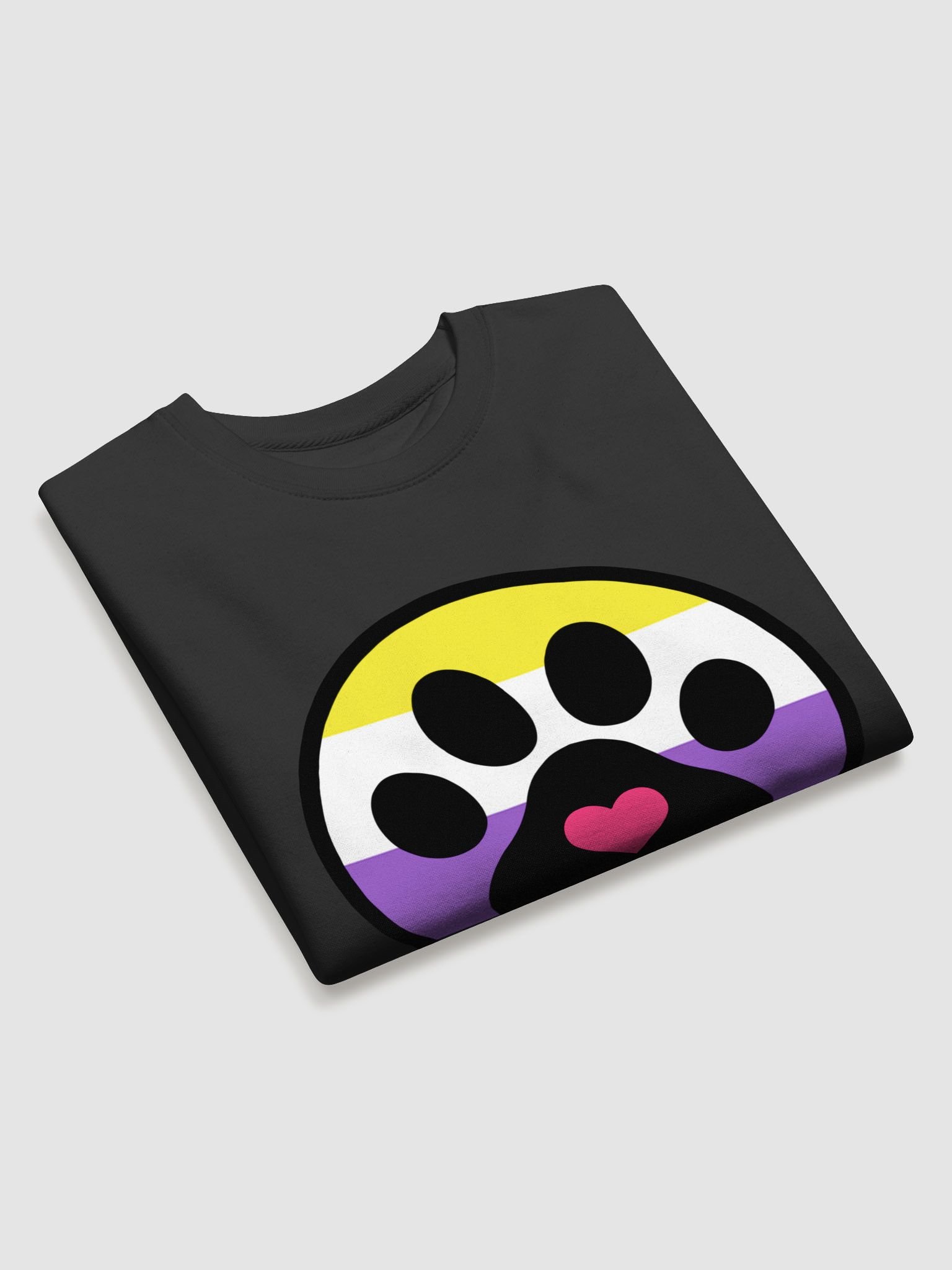 Pride Paw Sweatshirt - Nonbinary product image (3)