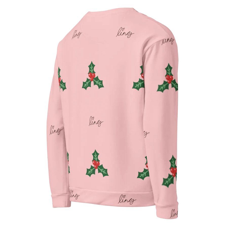 Lingling Kwong Christmas Pink Unisex Sweat Shirt product image (9)