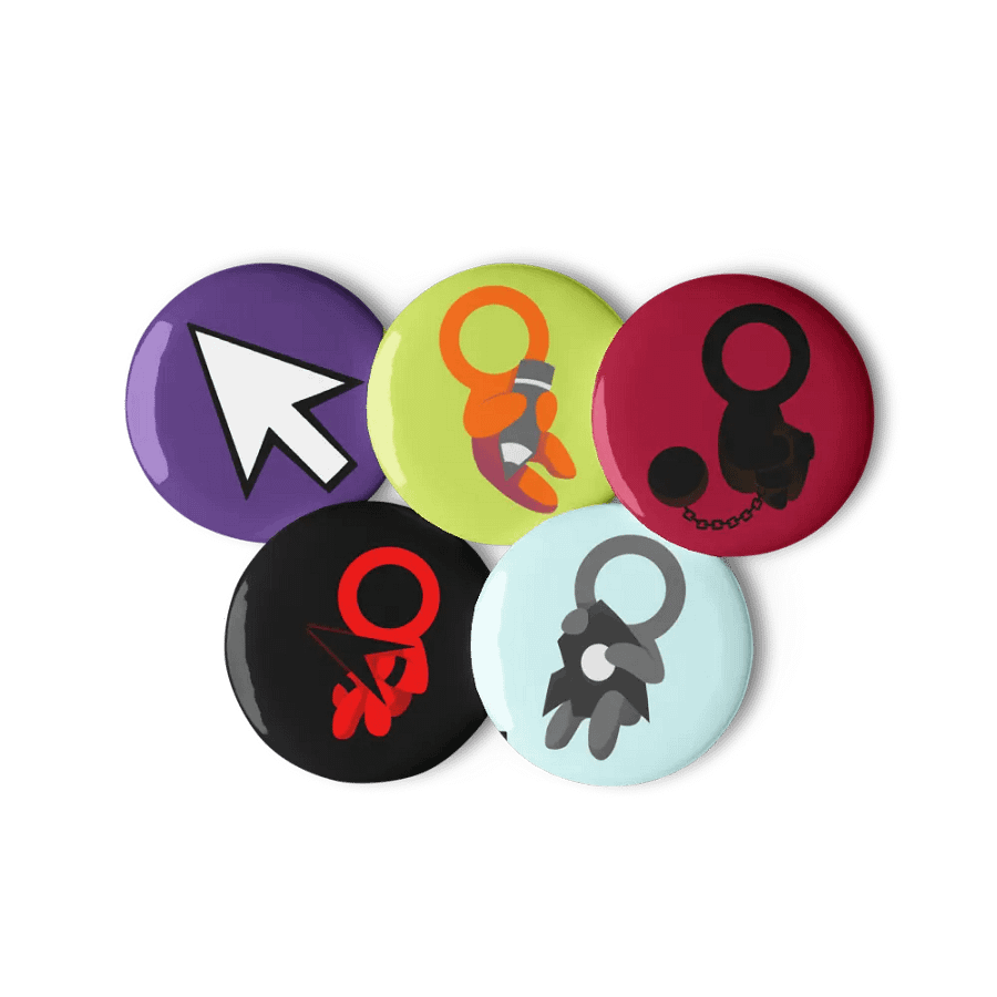 alan becker hollowheads pins product image (11)