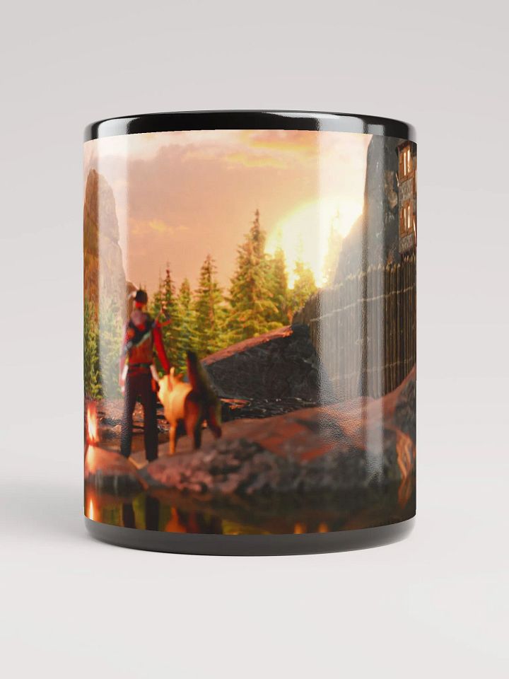Rock Base Life | Black Glossy Mug product image (2)