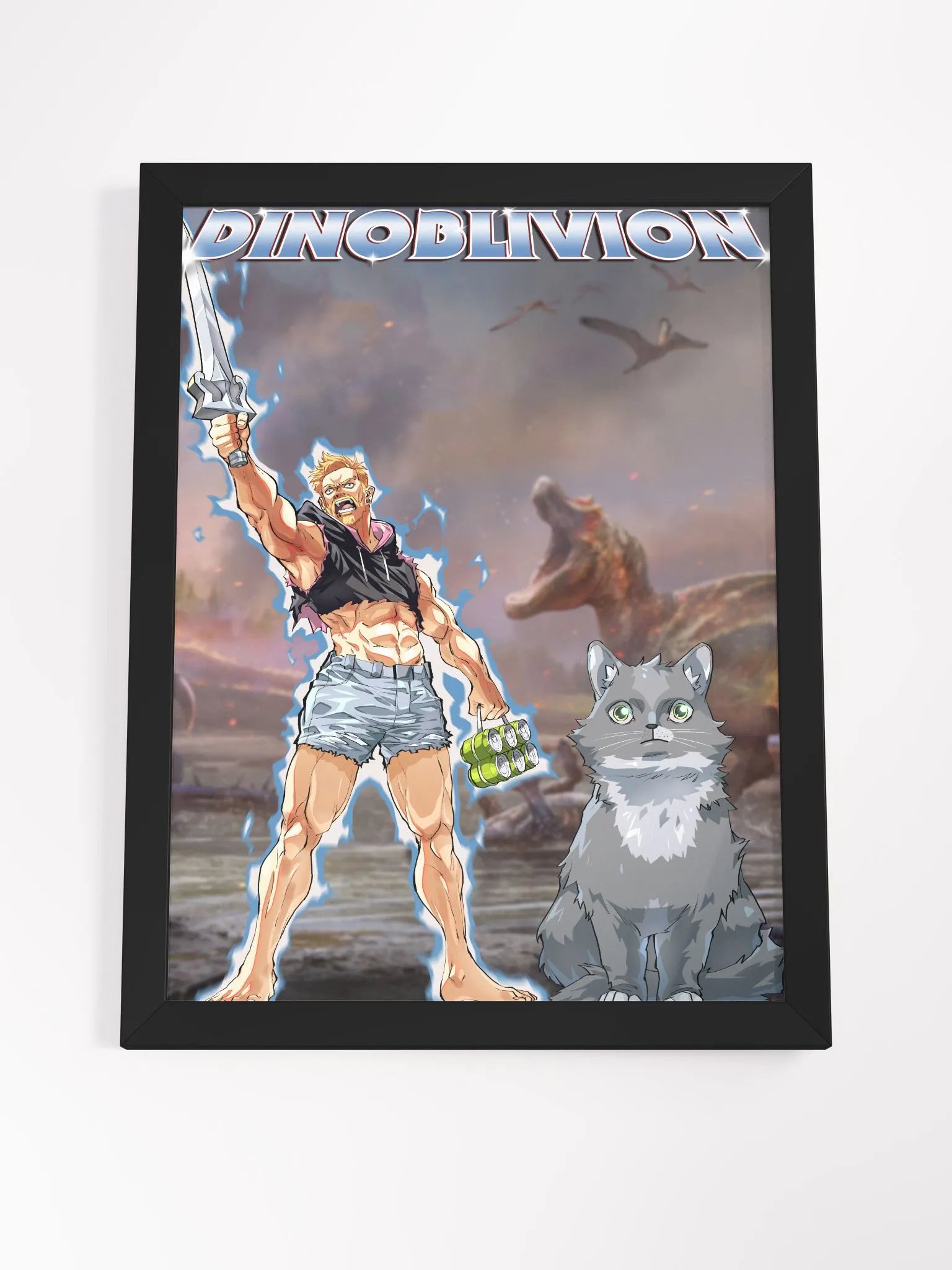 Dino-HeMan [FRAMED] product image (7)