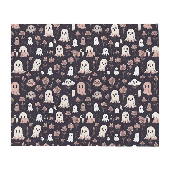 Cute and cozy ghosts 3 blanket product image (1)