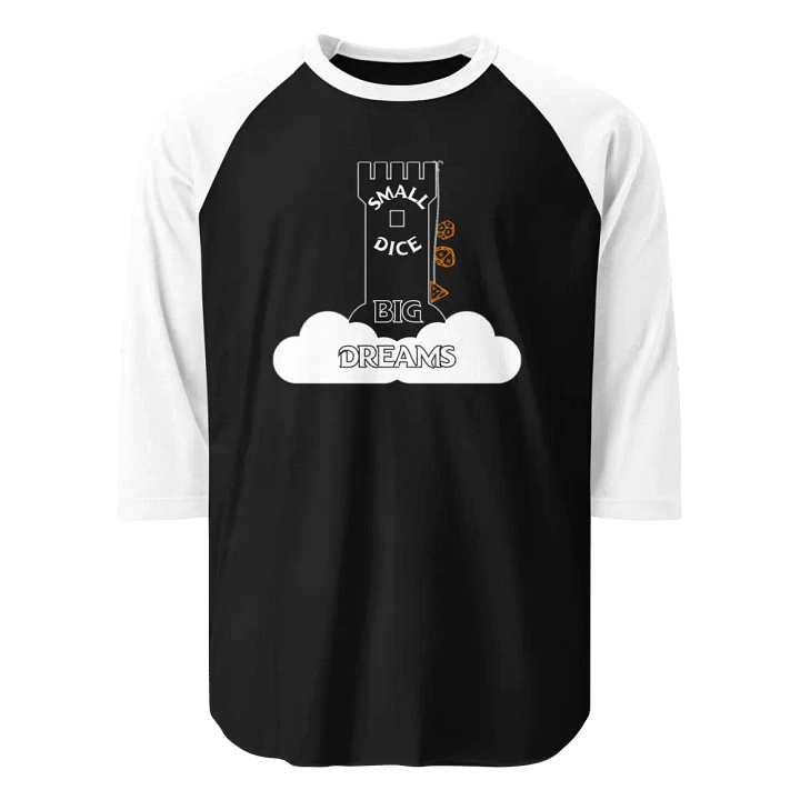 Small Dice, Big Dreams Baseball Tee product image (1)