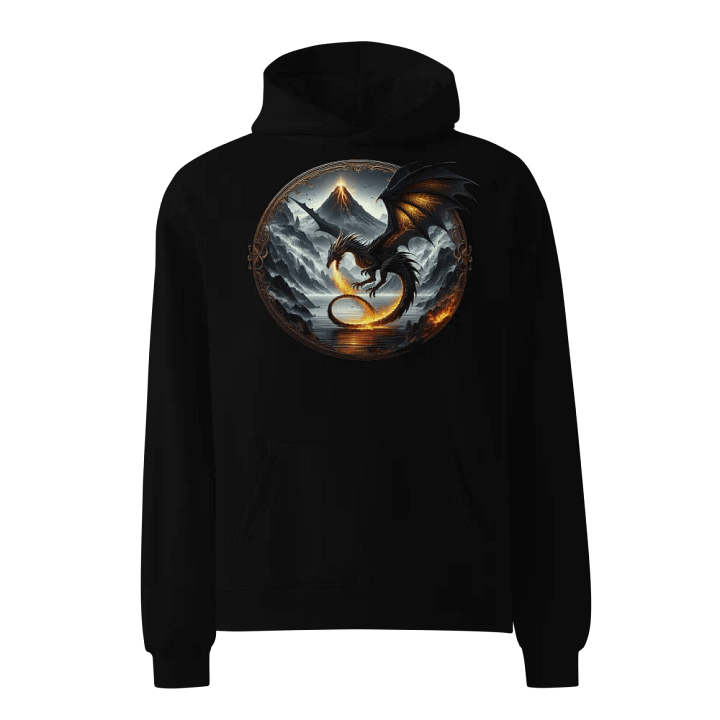 Majestic Dragon's Fury Hoodie product image (1)