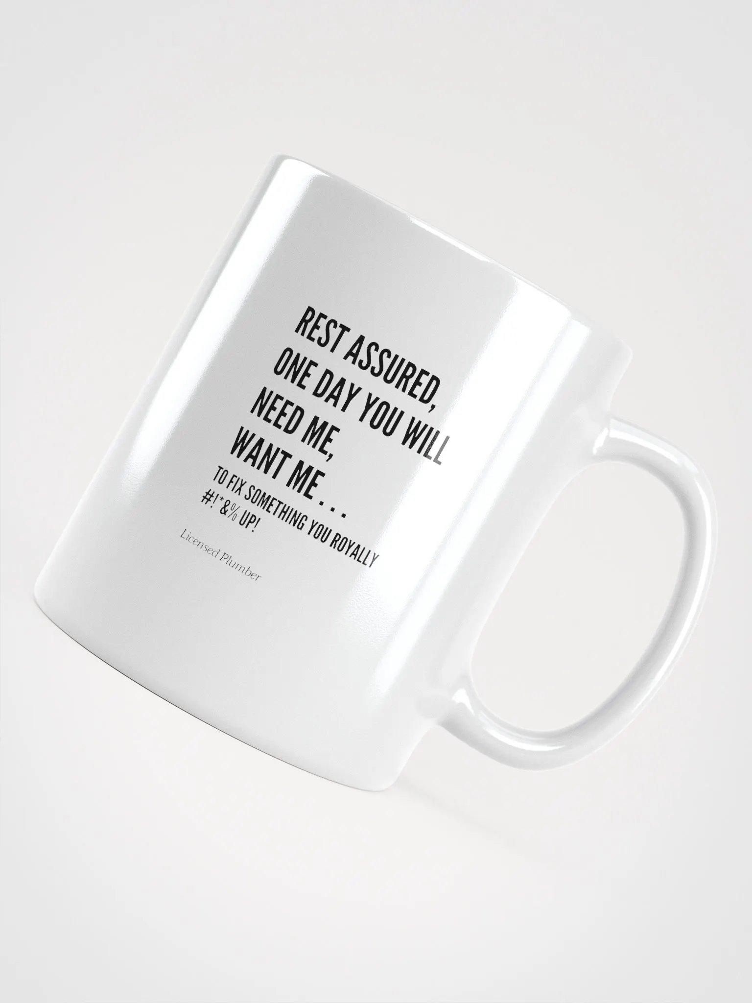 Funny Licensed Plumber's Mug product image (12)