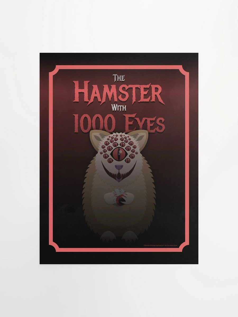 The Hamster with 1000 Eyes (Fictional Movie Poster) product image (2)