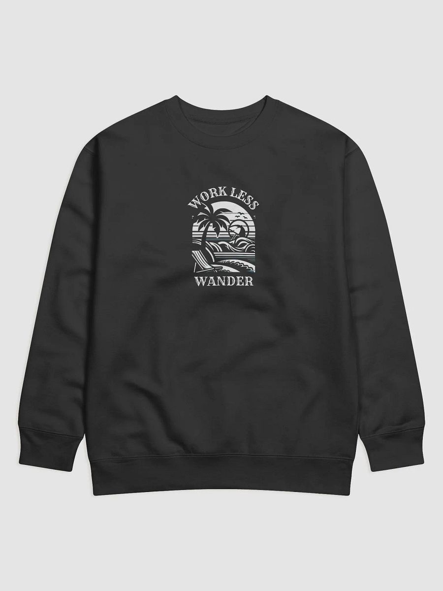 Cotton Heritage Premium Sweatshirt | AI Design work less wander product image (1)