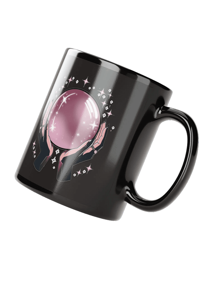 Crystal Visions Black Ceramic Mug - CLASSIC product image (2)