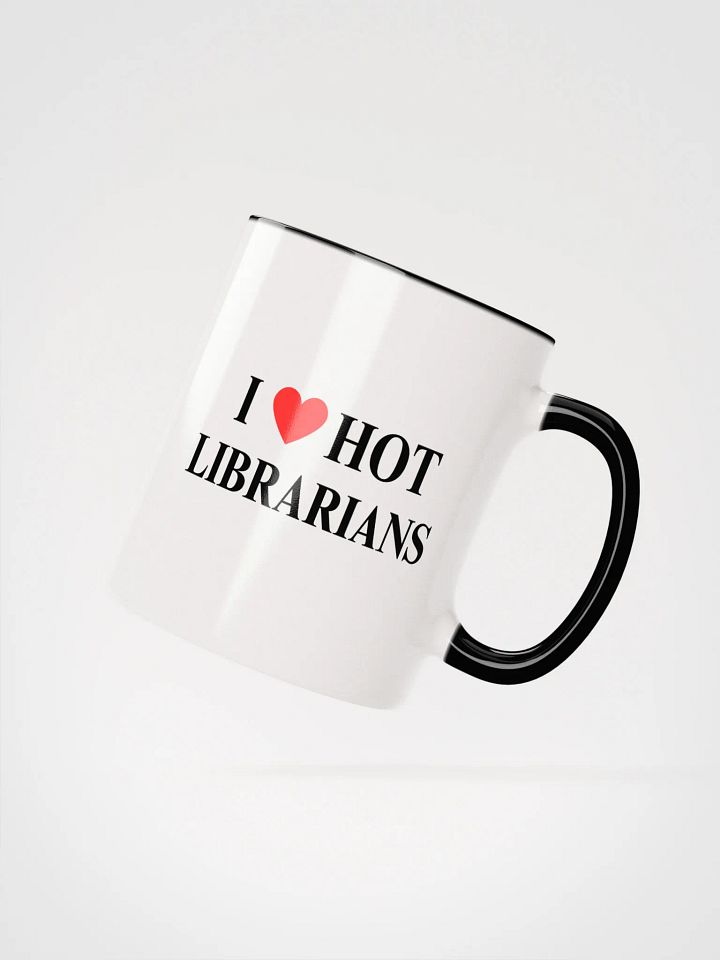 I HEART HOT LIBRARIANS MUG product image (3)