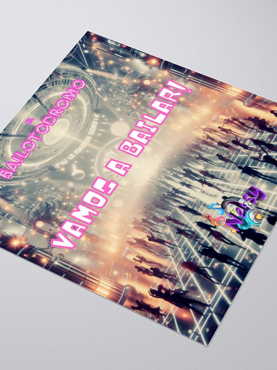 Sticker sencillo Vamos a Bailar product image (7)