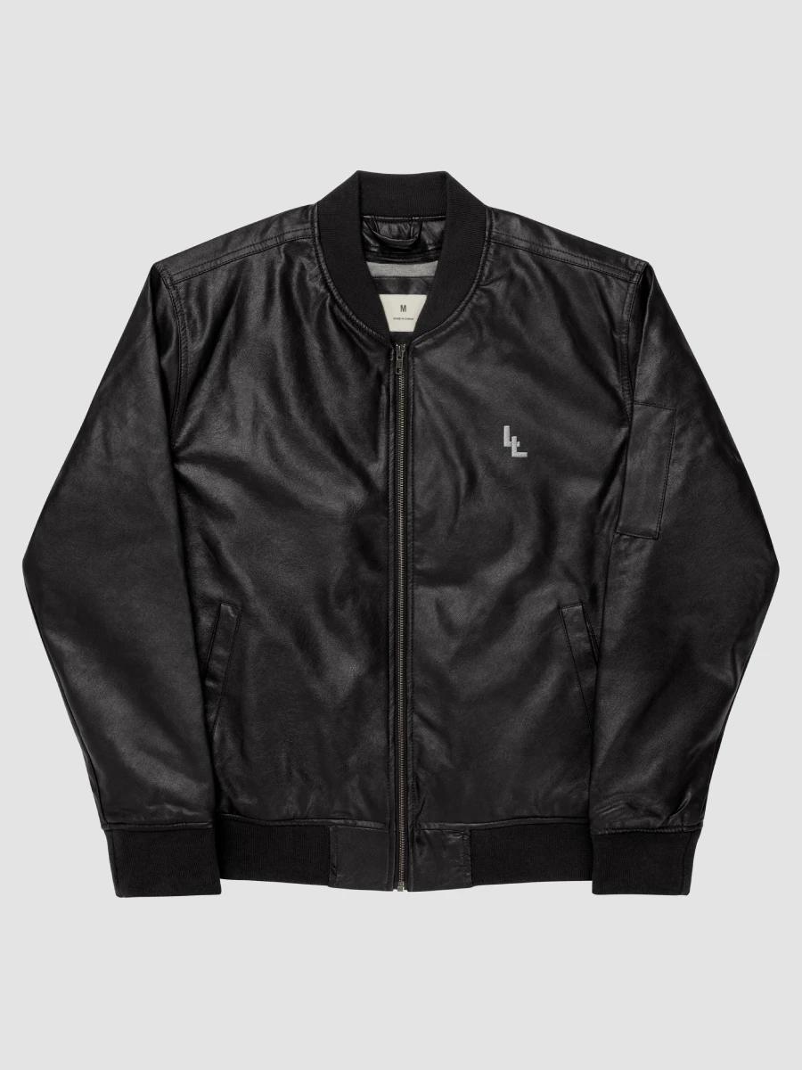 Limited Edition Lloyd Luther ™ High quality Faux Leather Bomber Jacket product image (3)