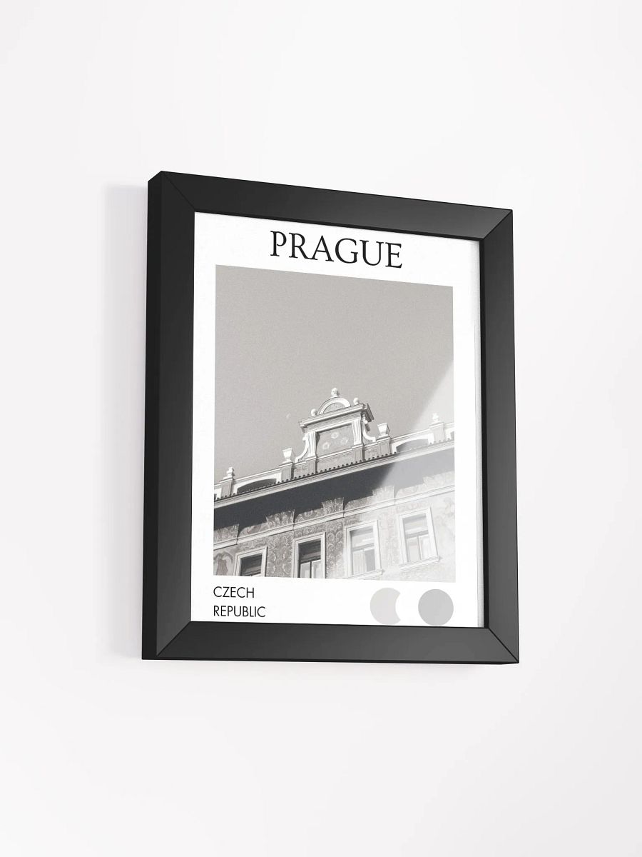 Buildings of Prague III - Black & White / Framed product image (2)