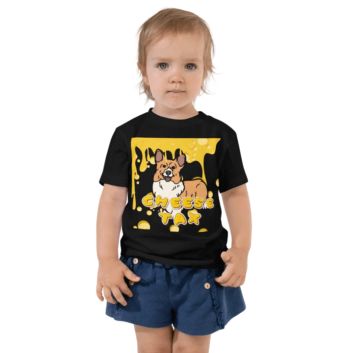 Cheesy Corgi Toddler Tee product image (1)