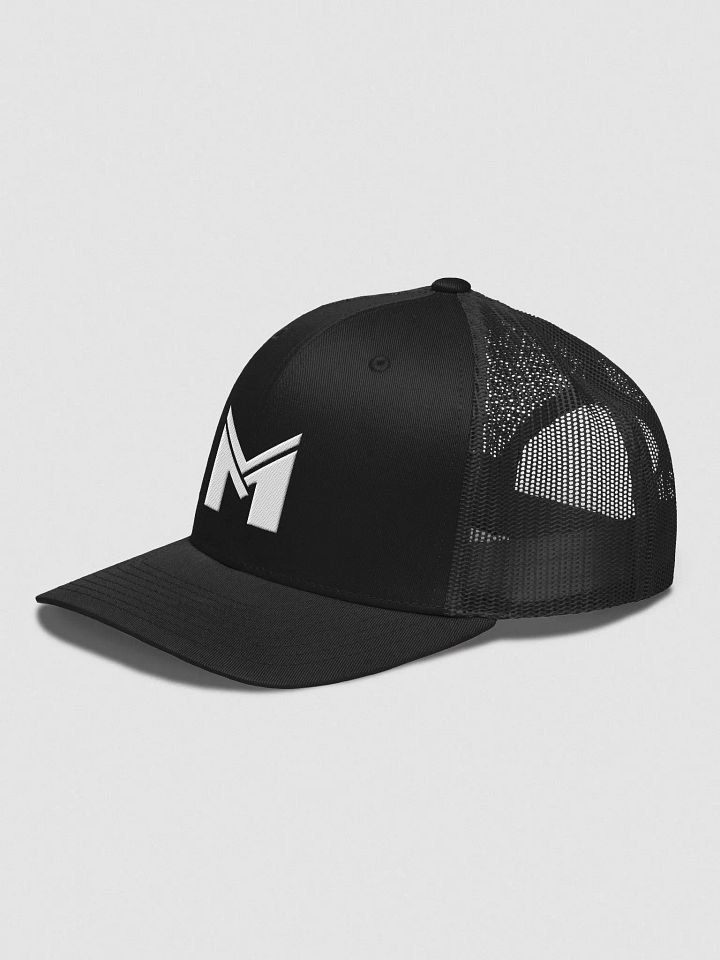 QSHW MULDOONYY EMBROIDERED LOGO RETRO TRUCKER HAT product image (2)