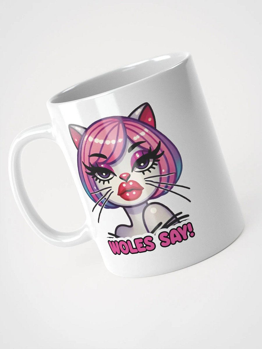 Woles Say! White Glossy Mug product image (7)