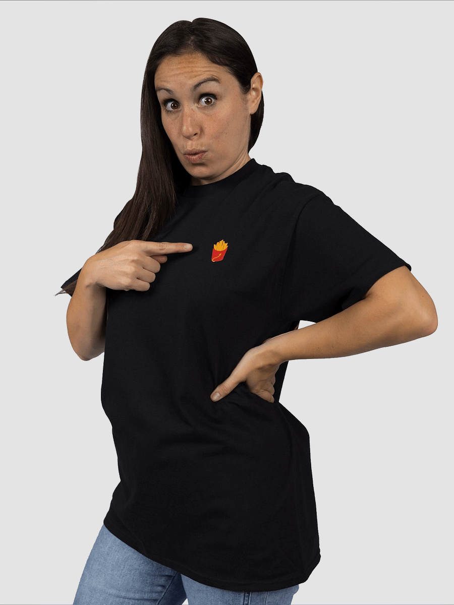 French Fry Fan Club T-Shirt - Black product image (5)