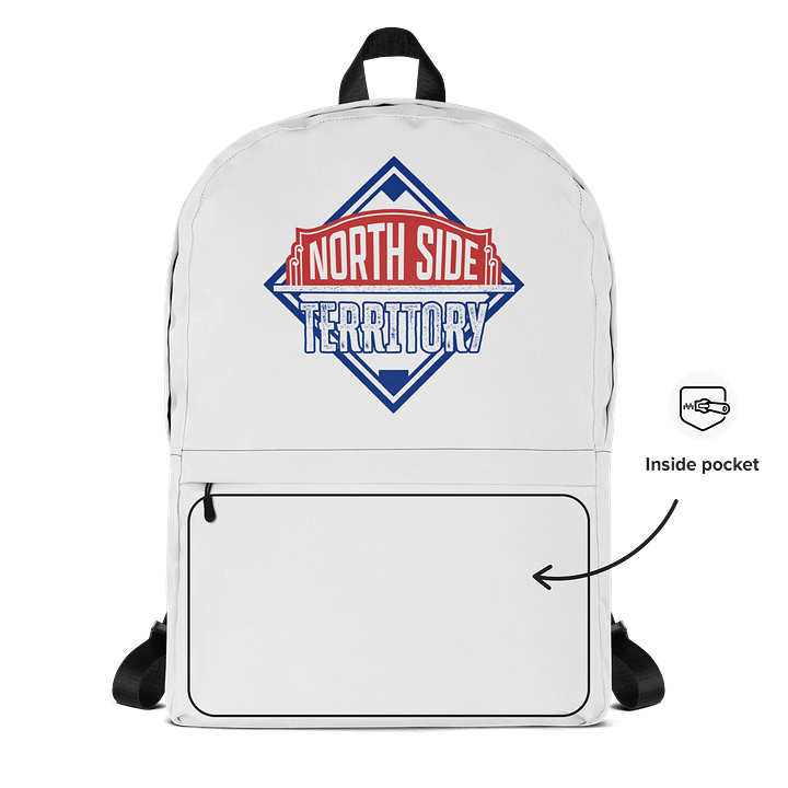 White Backpack product image (2)