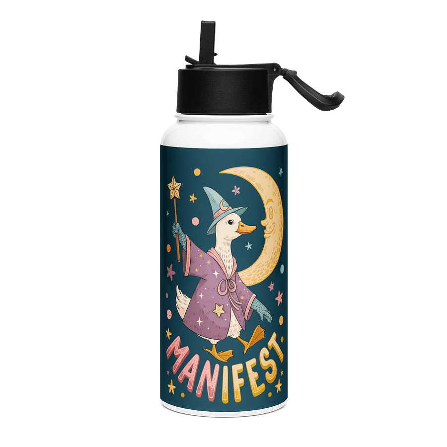 Manifesting Magic Stainless Steel Water Bottle product image (1)