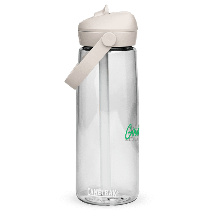 "Good Luck" in a Flip Straw Bottle product image (1)
