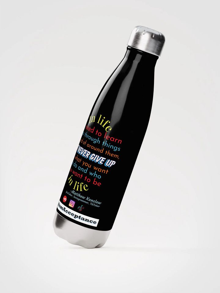 Stainless Steel Water Bottle [Quote 7] product image (2)