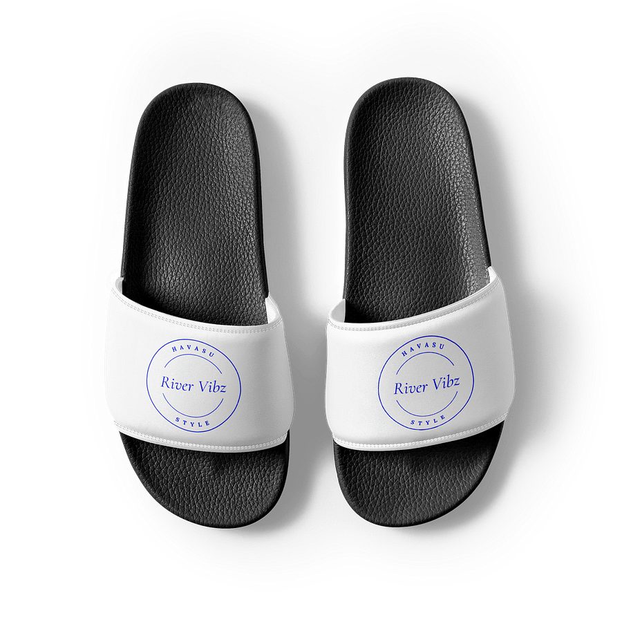 Circle River Vibz Havasu Style Blue Men's Beach Slides product image (4)