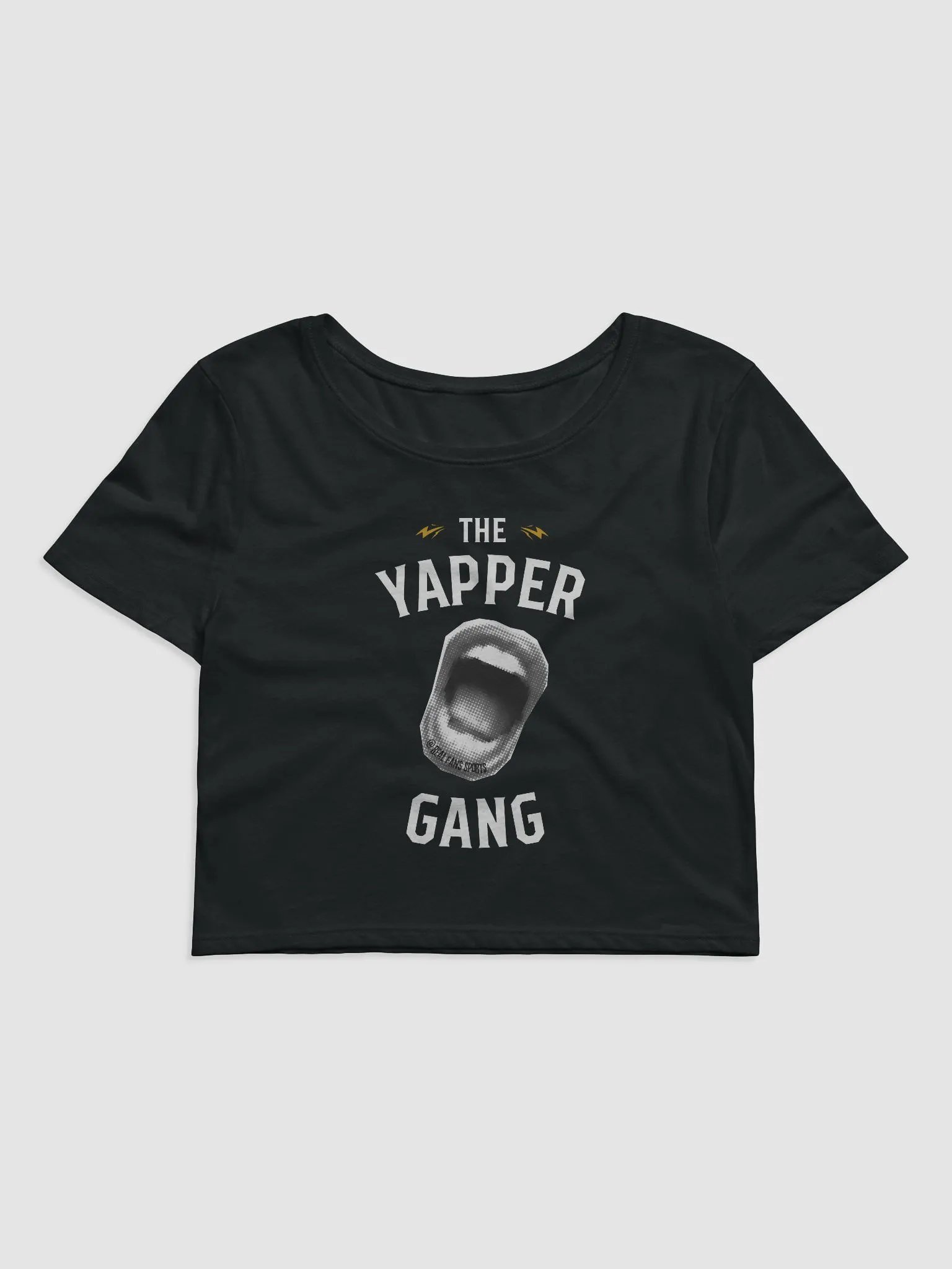 Yapper Gang SoftFit Women's Crop Tee product image (1)