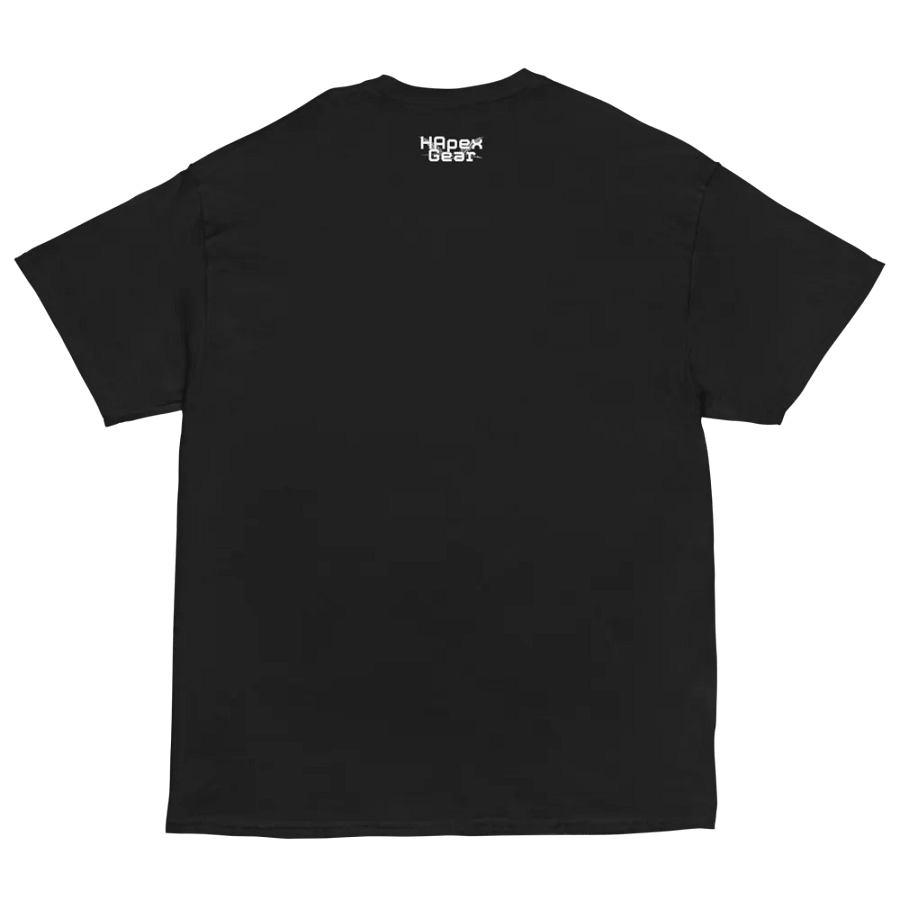 Heavyweight T-Shirt - Embroidered - Black HApex Gear White Logo product image (11)