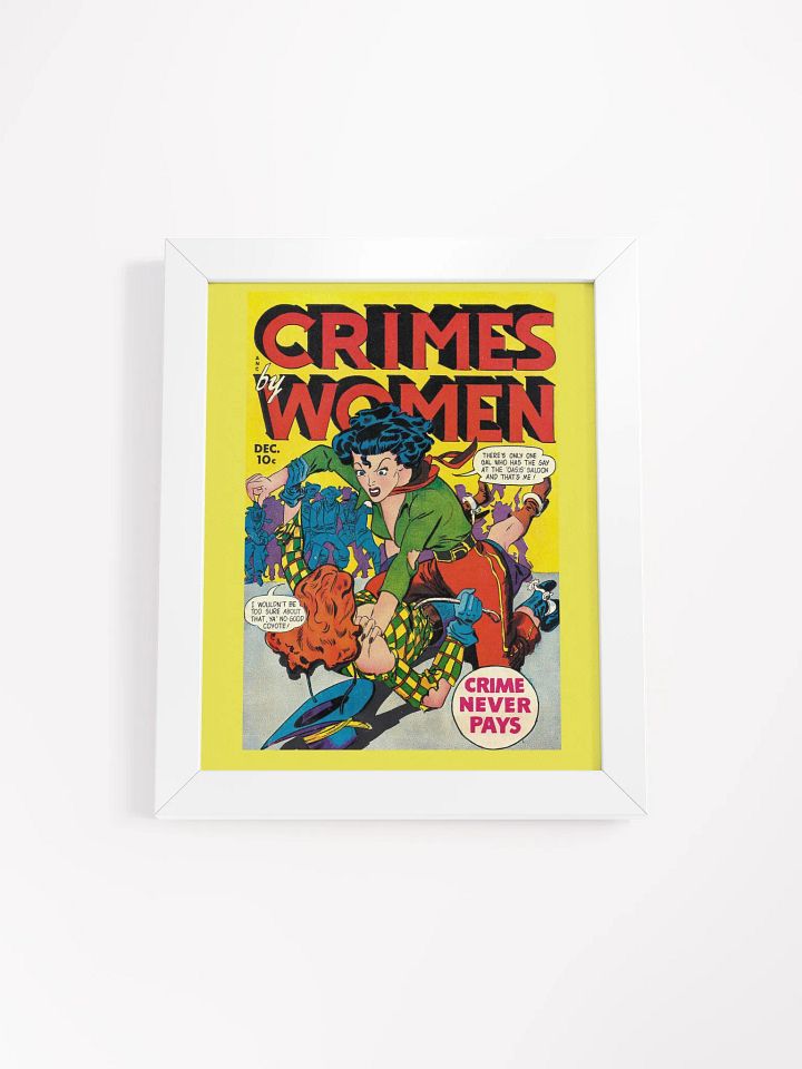 Vintage Femme Fatale Showdown Poster product image (5)