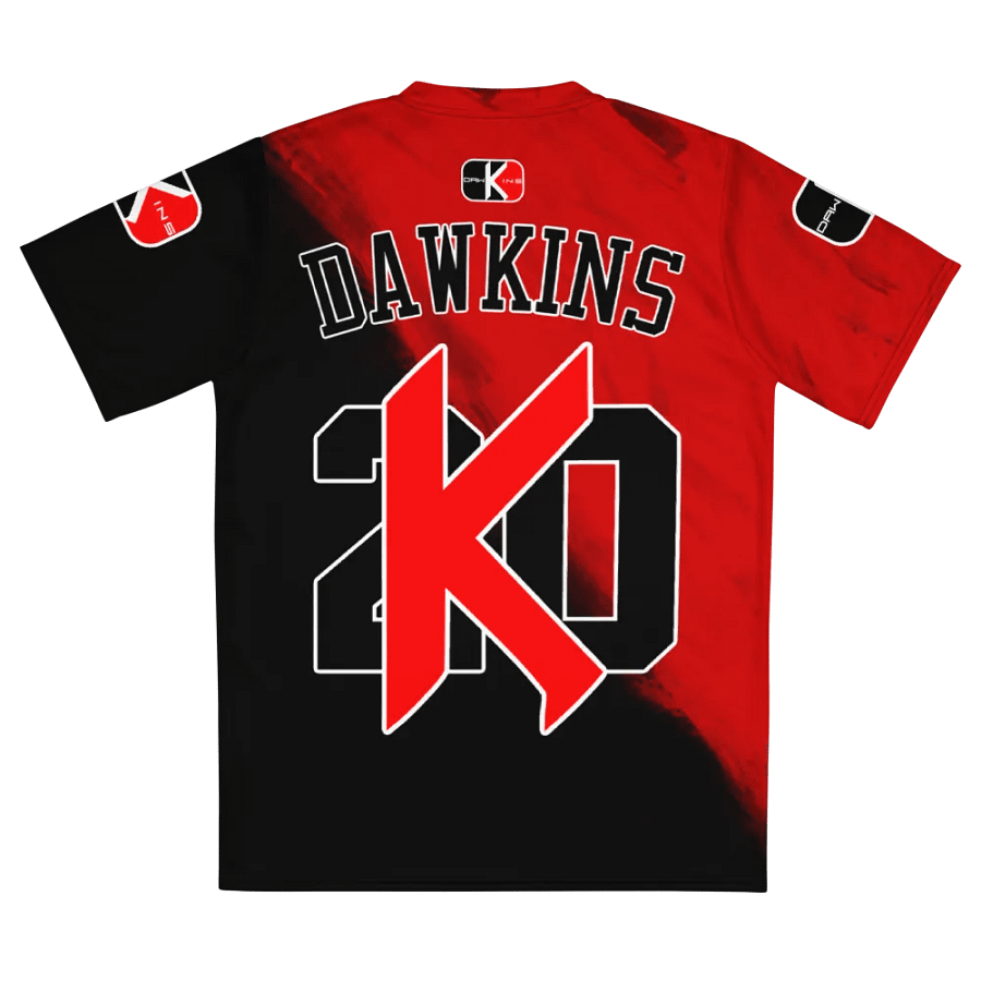 The KULT Red Brush Jersey Alt Sleeves product image (7)