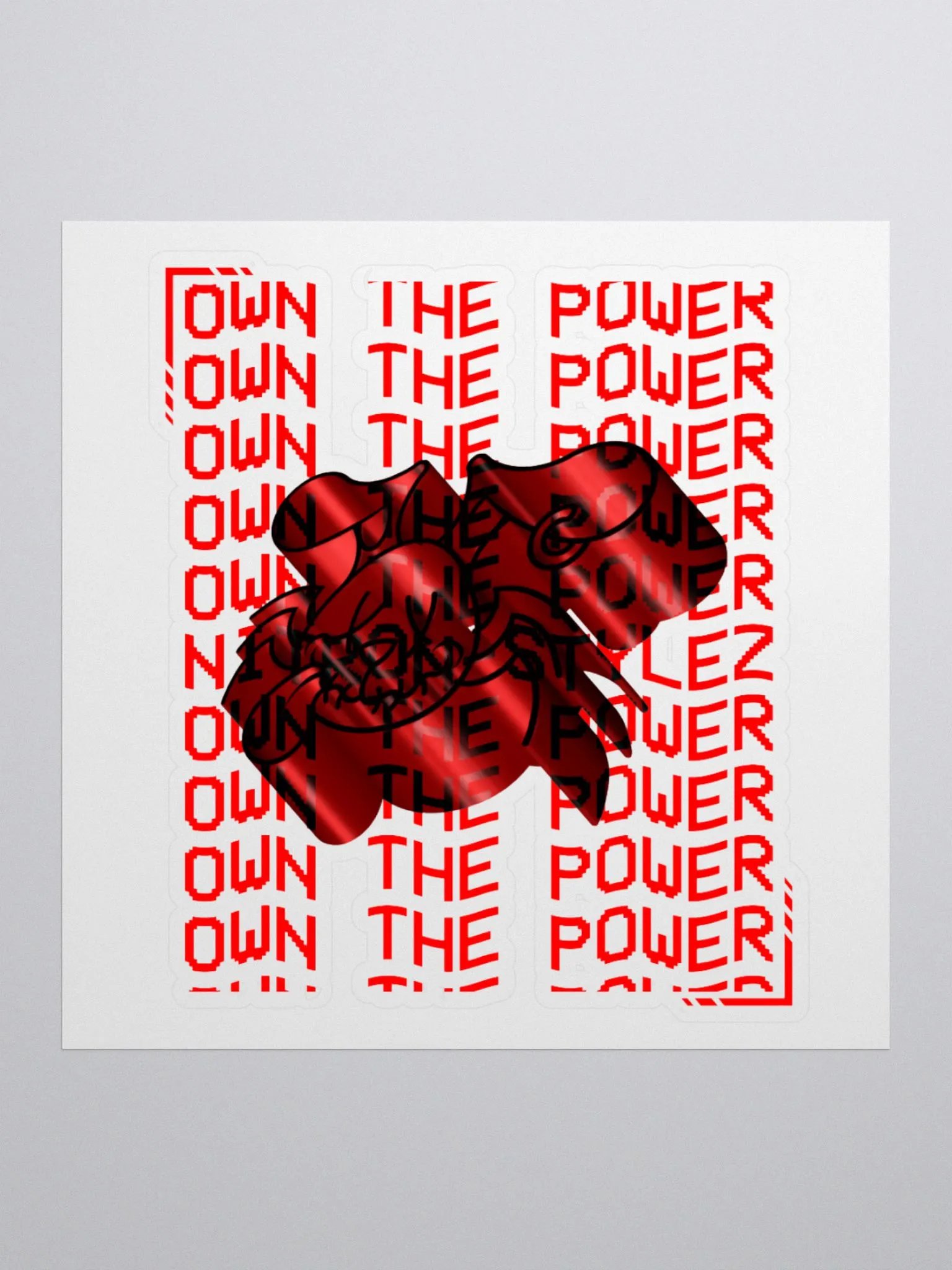 Wave 6 - Red Wave Sticker product image (3)