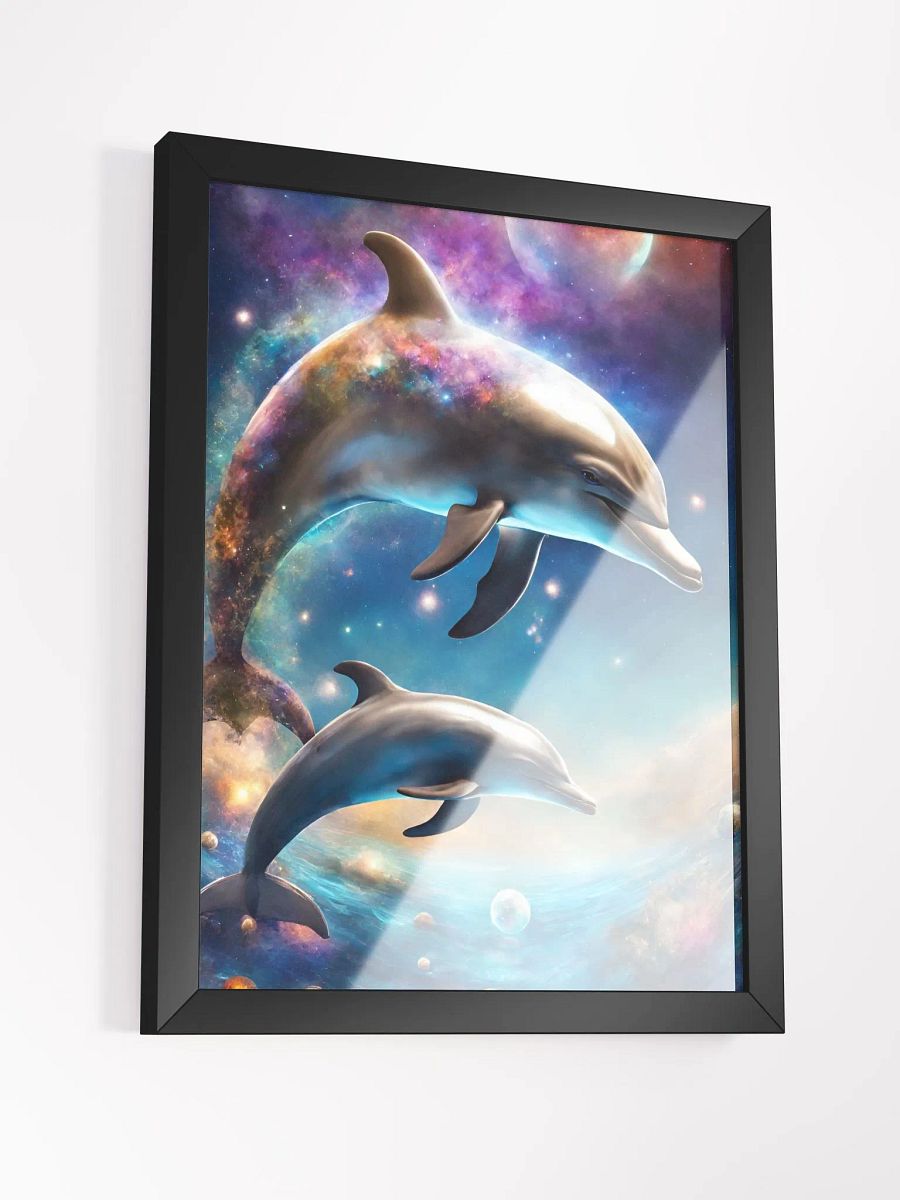 Magische Delfine Poster-Druck mit Rahmen product image (6)
