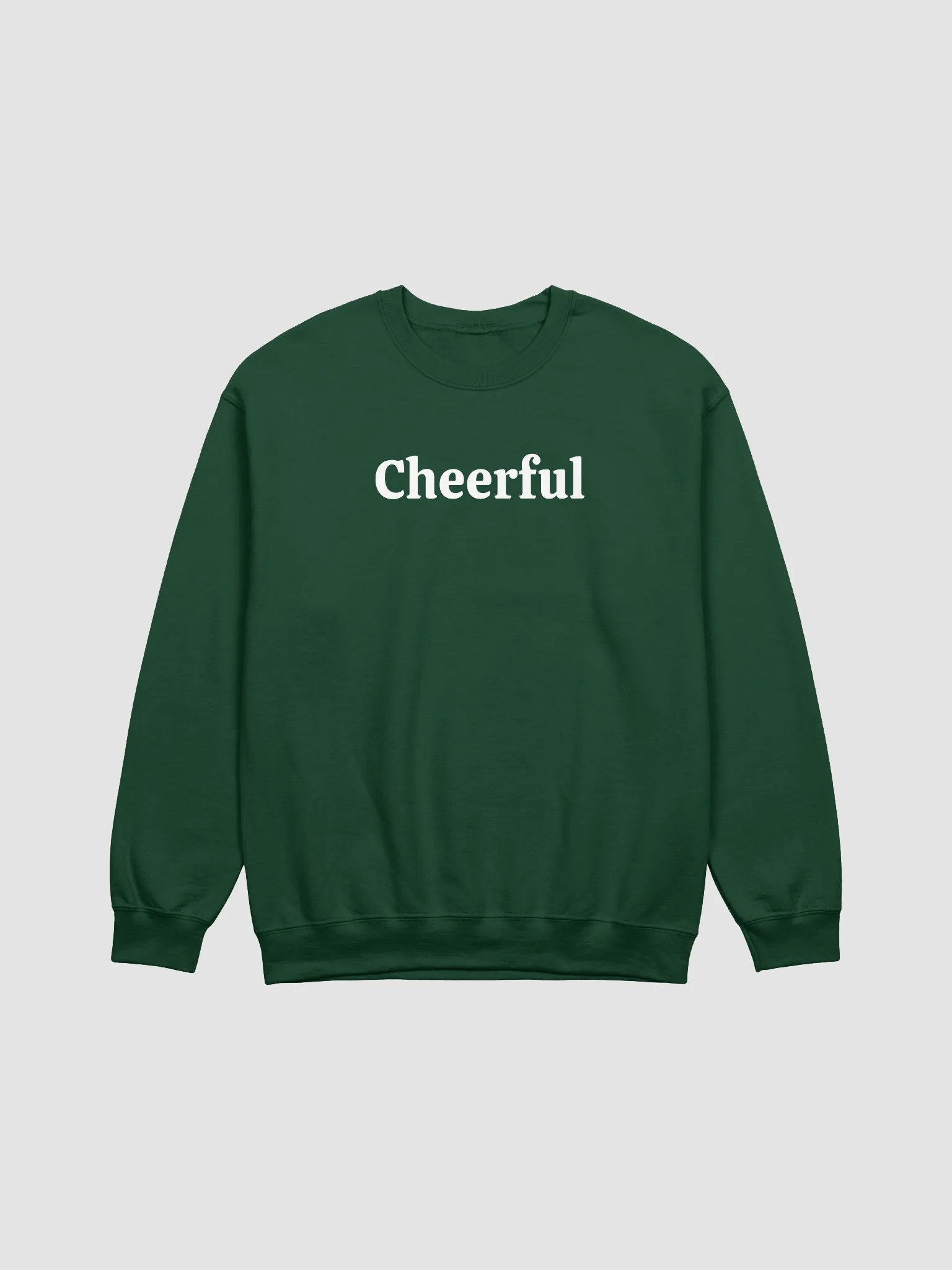 "Cheerful” My Vibe Crewneck Sweatshirt #2 product image (2)