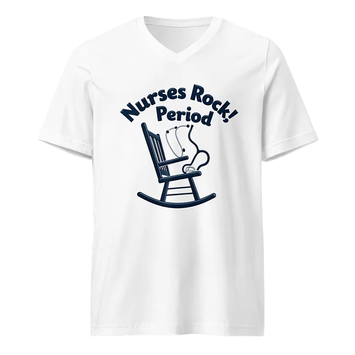 Rocking Chair Nurses V-Neck Tee product image (1)