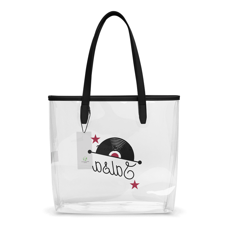 Salsa! Plastic Clear Tote Bag product image (2)